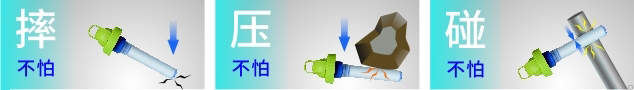 康米尔PB01救援净水杯负压筒保护滤芯示意