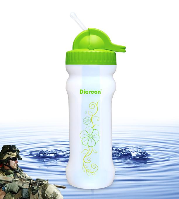 军用便携式净水瓶 PB02-04 苹果绿