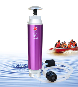 救援用便携式微型净水器 KP02-04 水晶紫