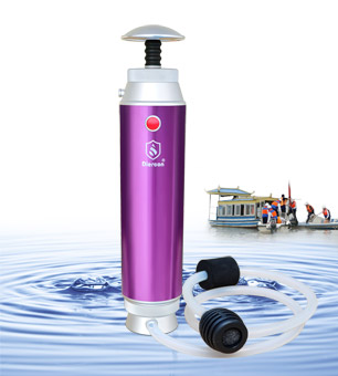 应急用便携式微型净水器 KP02-04 水晶紫