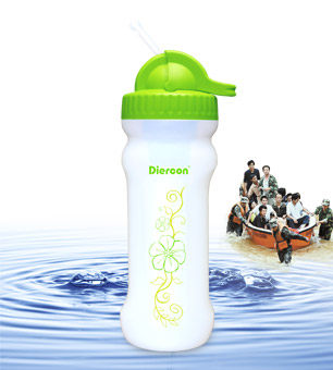救援用便携式净水瓶 PB01-04 苹果绿