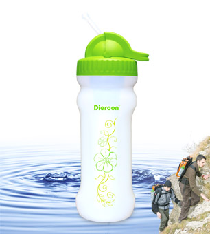 户外探险用便携式净水瓶 PB01-04 苹果绿