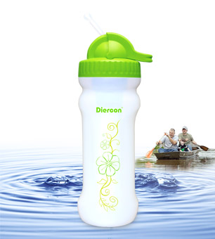 应急用便携式净水瓶 PB01-04 苹果绿
